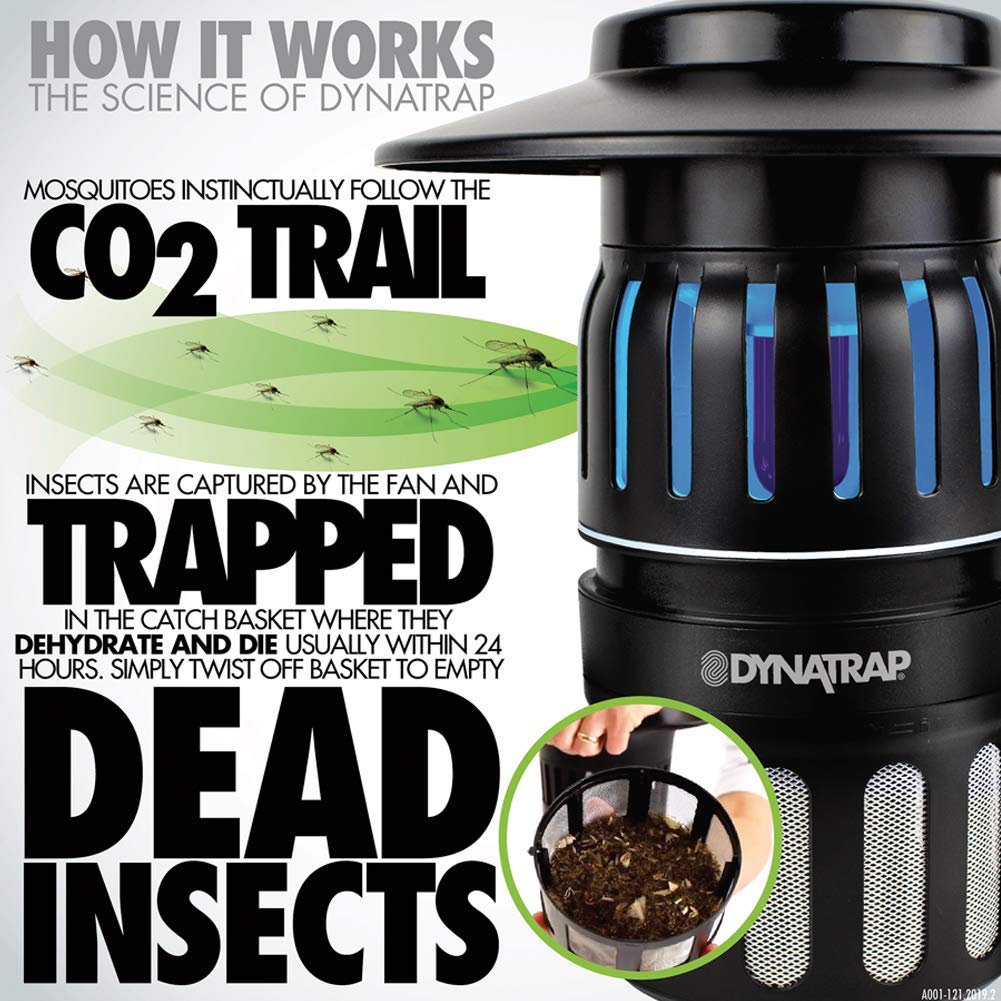 DynaTrap DT1050-AZSR Mosquito, Beetle & Flying Insect Trap