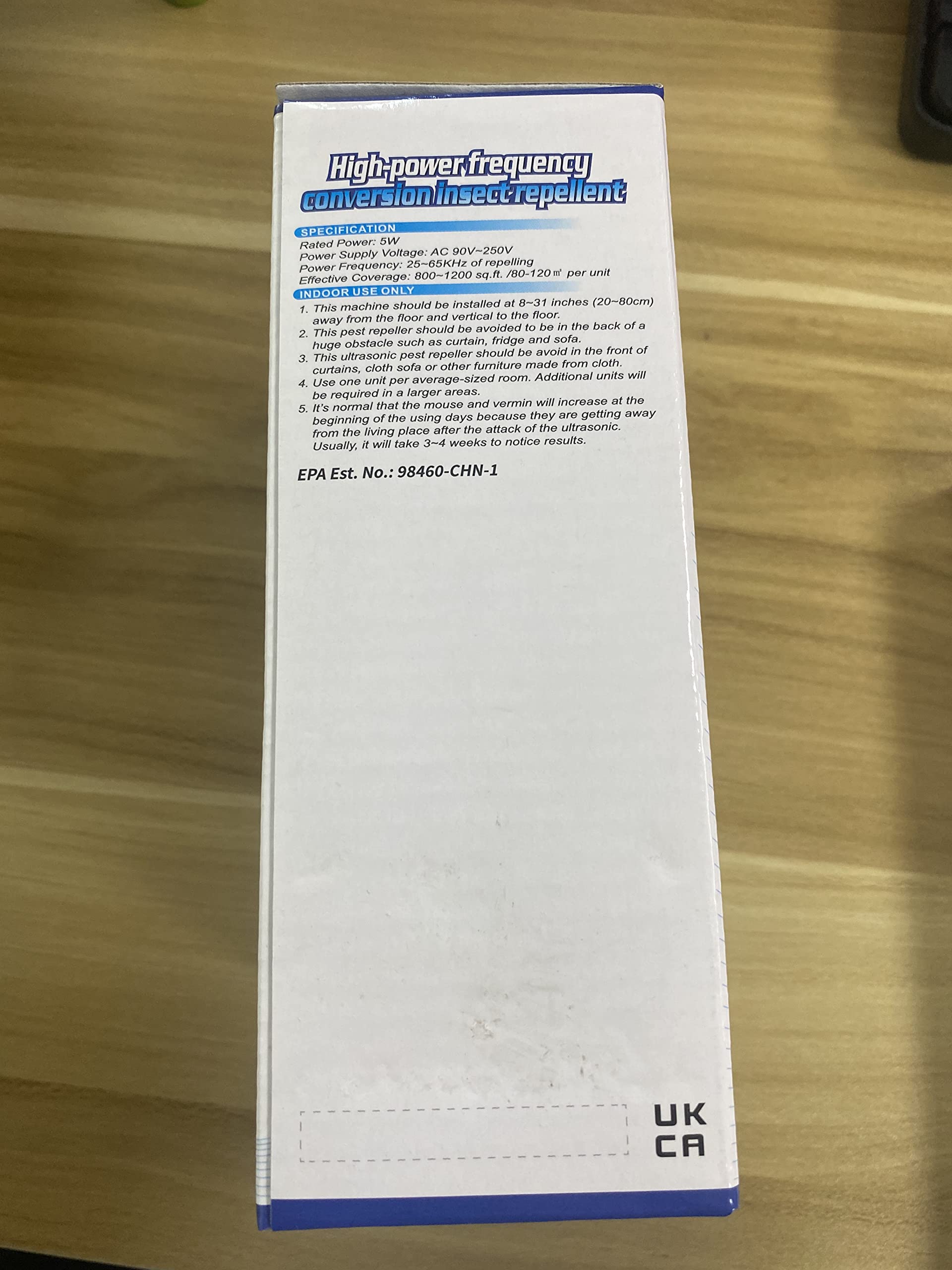 Bectine 2022 Upgraded Version Ultrasonic Pest Repeller 6 Packs