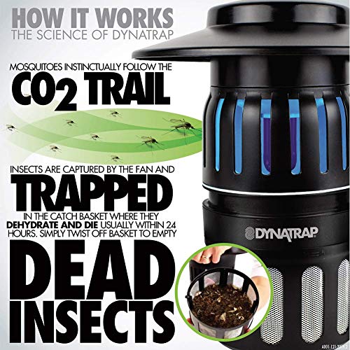 DynaTrap DT1050-AZSR Mosquito, Beetle & Flying Insect Trap
