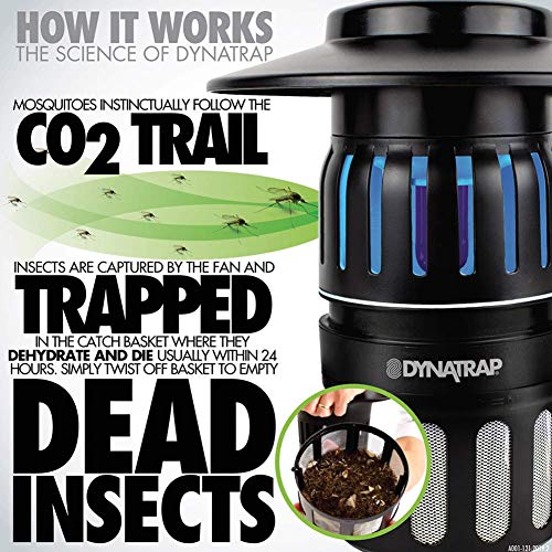 DynaTrap DT1050-AZSR Mosquito, Beetle & Flying Insect Trap